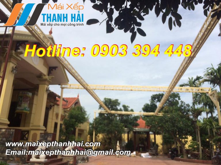 mẫu mái xếp đẹp